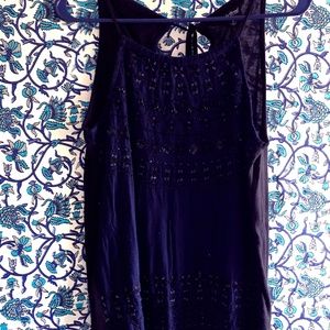 Lucky brand beaded top
